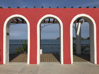 Mexique, plage de Ixtapa 