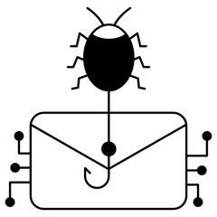 Email verus attack icon