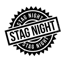 Stag Night rubber stamp. Grunge design with dust scratches. Effects can be easily removed for a clean, crisp look. Color is easily changed.