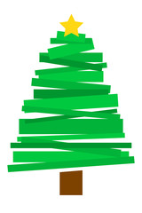 Abstrakter Weihnachtsbaum 02