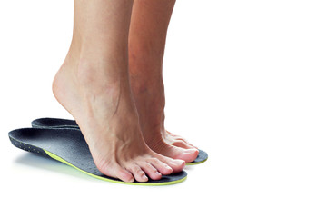 feet and orthopedic insoles