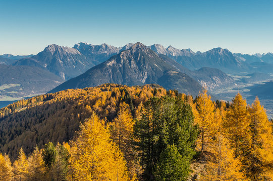 Autumn in the Alps in Tirol, Austria © Thomas