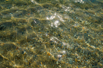 underwater blue ocean wide background