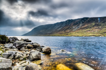Silent Valley, Mountains of Mourne, Northern Ireland, which featured in a number of scenes from...