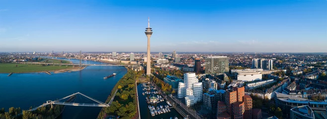 Foto op Plexiglas Düsseldorf from above © engel.ac