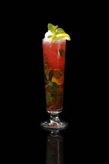  cocktail on a black background