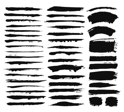 Calligraphic Brush Strokes