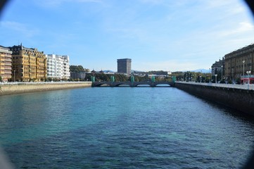 Naklejka premium San Sebastian España