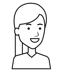 beautiful woman avatar character