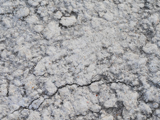 the rough cracked concrete floor surface background