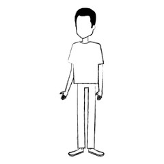 young man avatar character