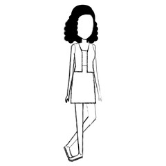 beautiful woman avatar character