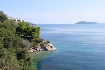 Beautiful Greek coast
