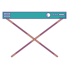 synthesizer instrument isolated icon