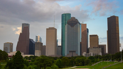 Fototapeta na wymiar Houston City