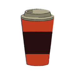 Coffee to go icon vector illustration graphic design