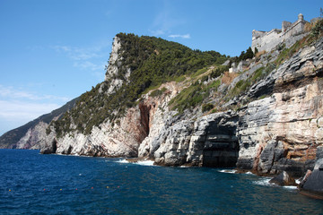 view of the coast around Portovenere j