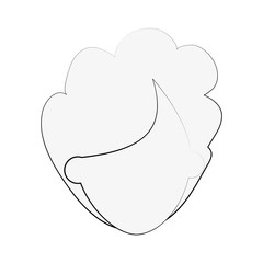 woman avatar icon image vector illustration design  black sketch line