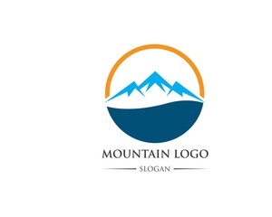 Obraz premium Mountains Logo Template