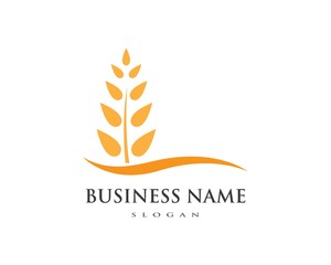 wheat Logo Template