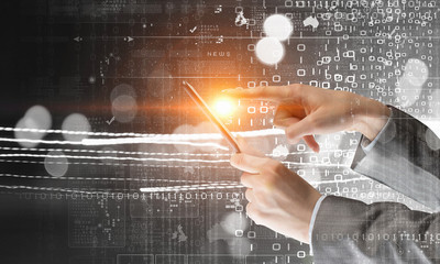 Modern technologies in hands