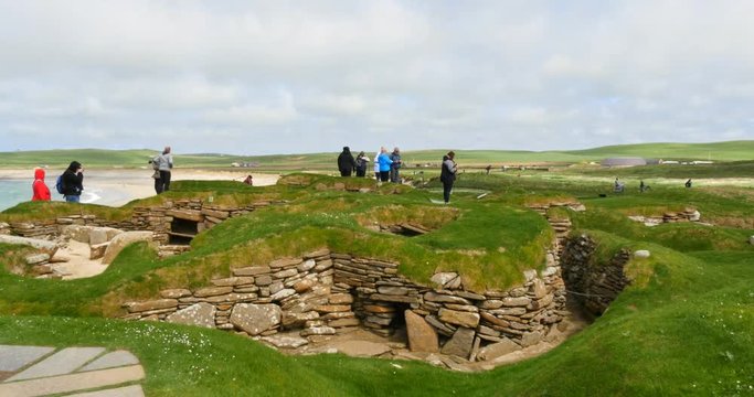Skara Brae Orkney Scotland, British Isles, Europe