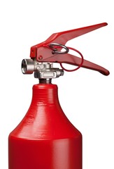 Closeup of a Fire Extinguisher