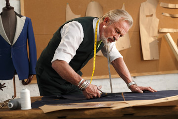 An authoritative fashion designer