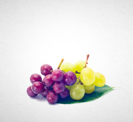 Grapes or fresh grapes on a background.