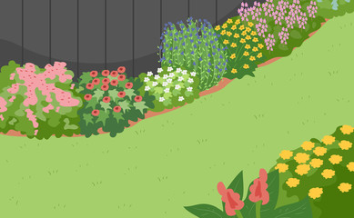 Gardenscape Design Illustration