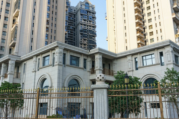 Architecture details, Modern Building Glass facade