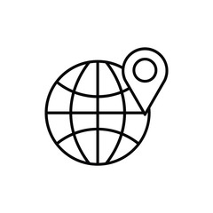 Maps icon vector design illustration