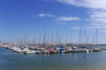 Fototapeta na wymiar Leisure port, Vila Real de Santo Antonio.