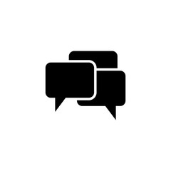 Fototapeta premium Bubble icon vector design illustration
