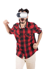 virtual reality goggles