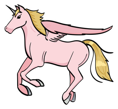 Alicorn or Winged Unicorn