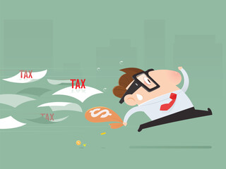 Businessman Tax avoidance