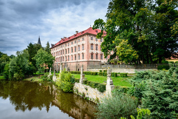 Fototapeta na wymiar Czech castle Libochovice