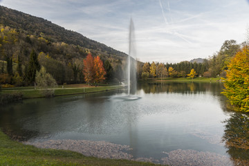 Lac de la Mirande - Allevard - Isère.