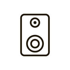 Speaker flat icon