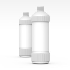 Blank detergent bottle