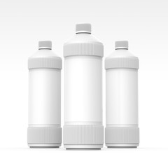 Blank detergent bottle