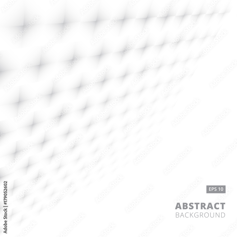 Poster abstract stripe background white geometric shapes perspective pattern.