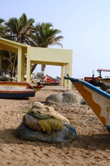 Port de pêche de Mahäbalipuram (Tamil Nadu- Inde)