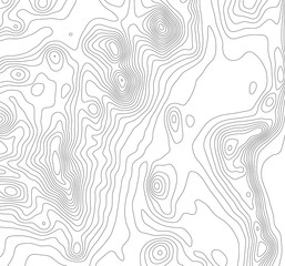 Map line of topography. Vector abstract topographic map concept with space for your copy. Mountain hiking