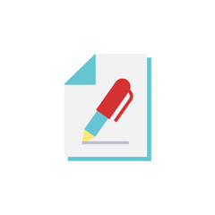 Copy writing icon vector design illustration