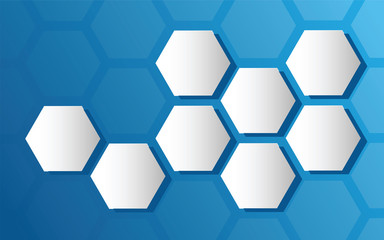 hexagons_highlight_on_blue