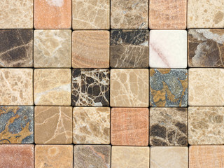 mosaic from a natural stone a background