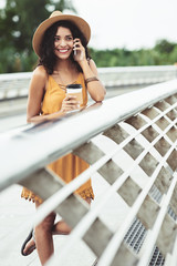 Woman on the phone