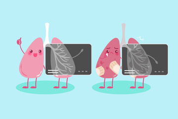 lung with health conept